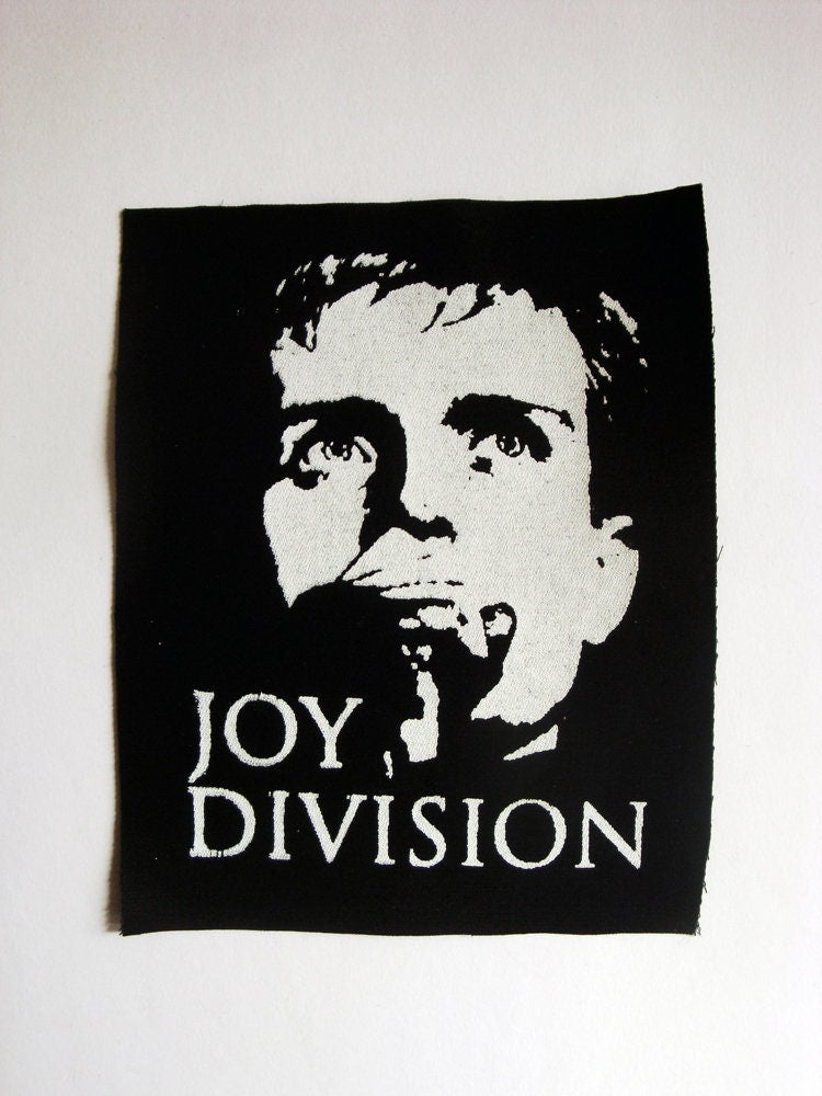Joy Division Ian Curtis Screen print Sew-on Patch