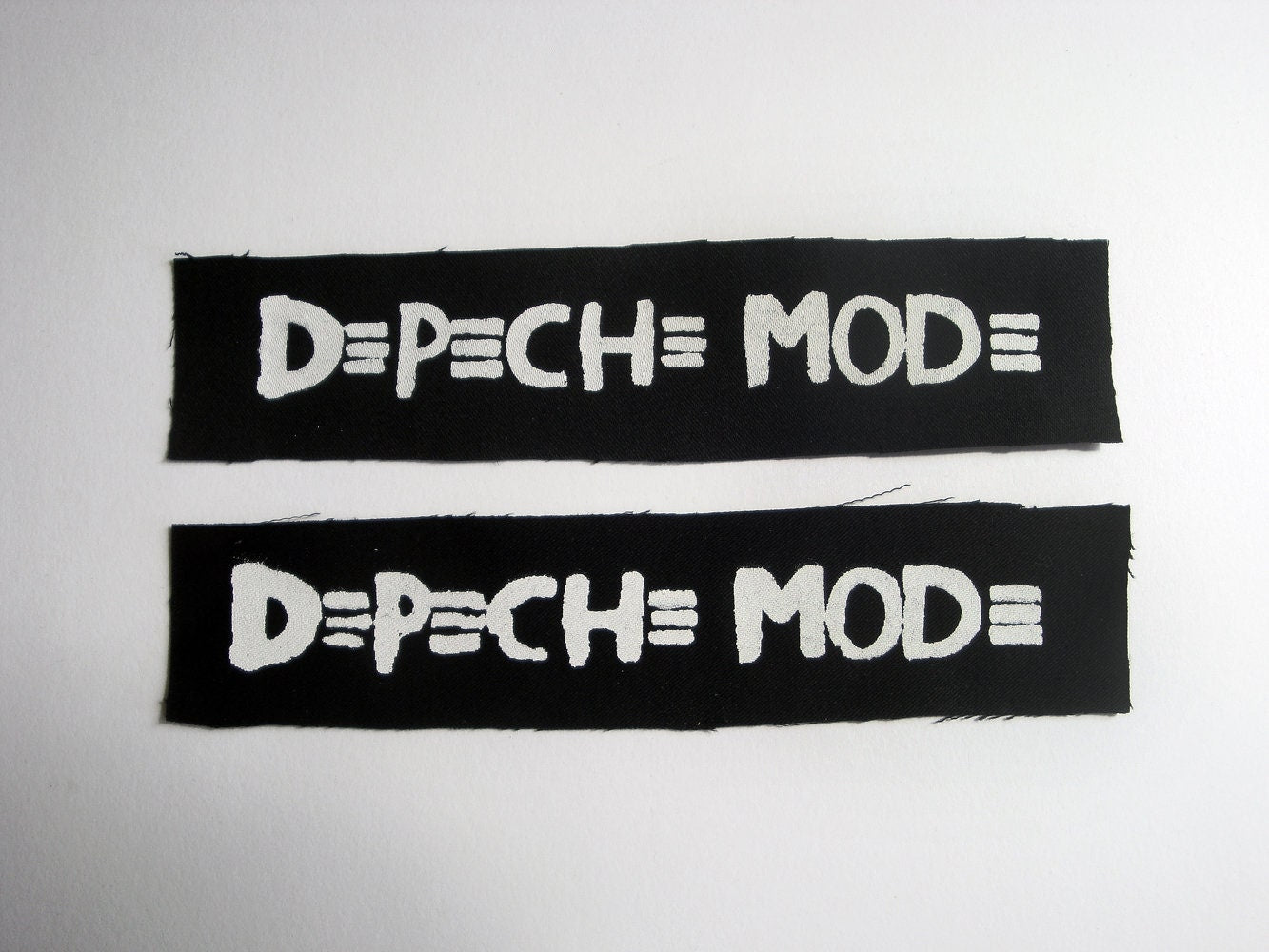Depeche Mode Screen print Sew-on Patch