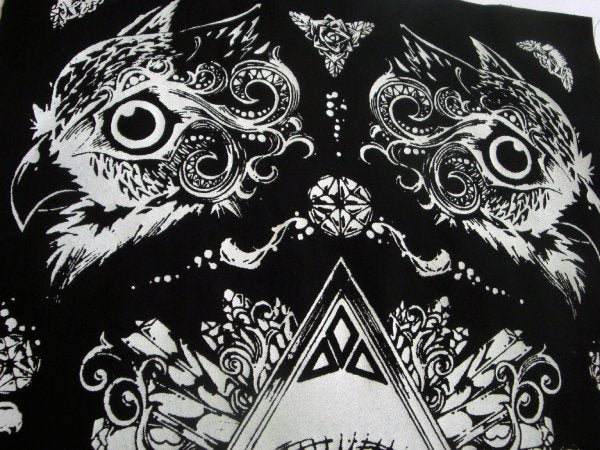 Illuminati Eye of Providence Symbol & Owls Back Patch