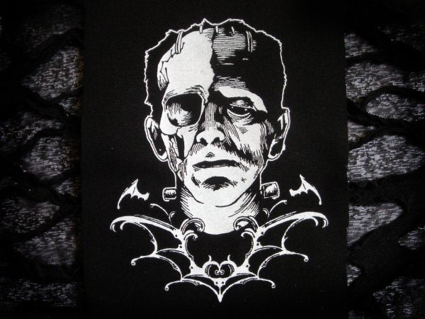 Horror Icons Collection: Zombie Frankenstein Screen print Sew-on Patch