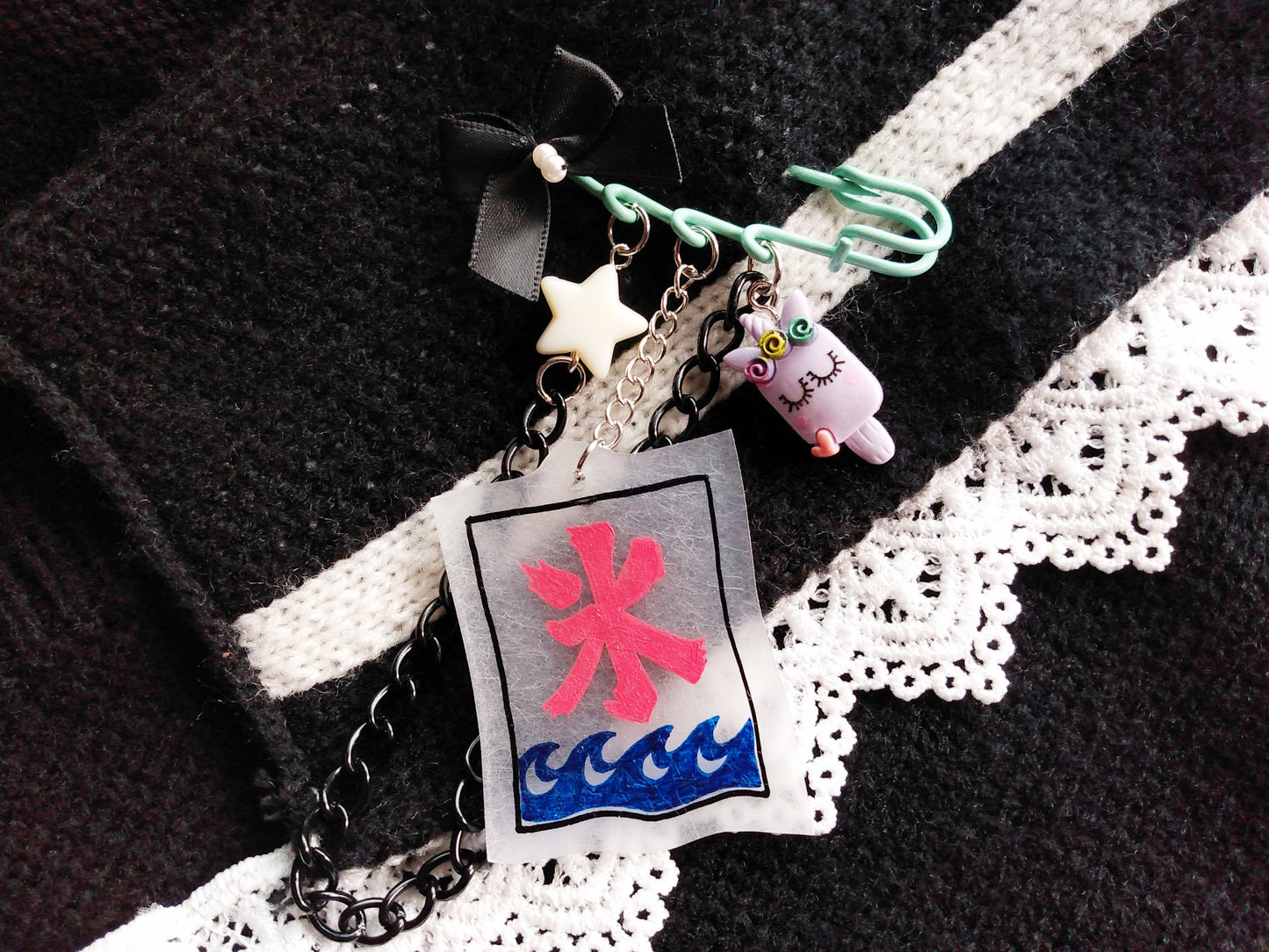 Summer & Sweets Japanese Charms Kawaii Decora Kilt Pin Brooch