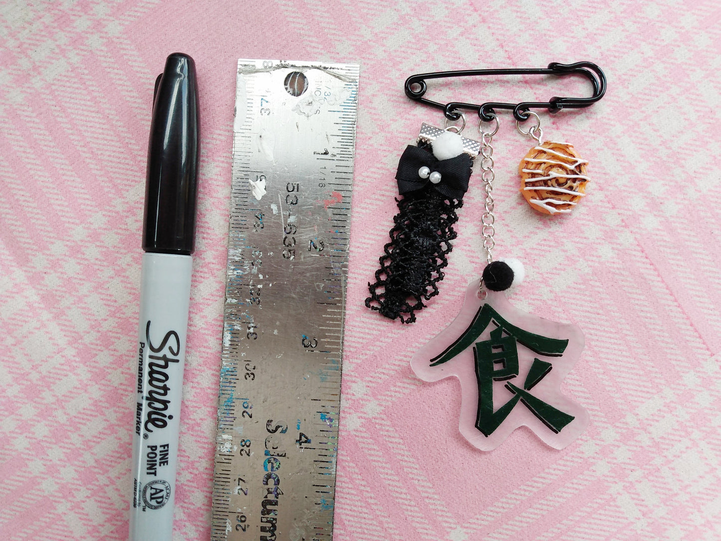 Cafe & Treats Japanese Food Charms Kawaii Decora Kilt Pin Brooch