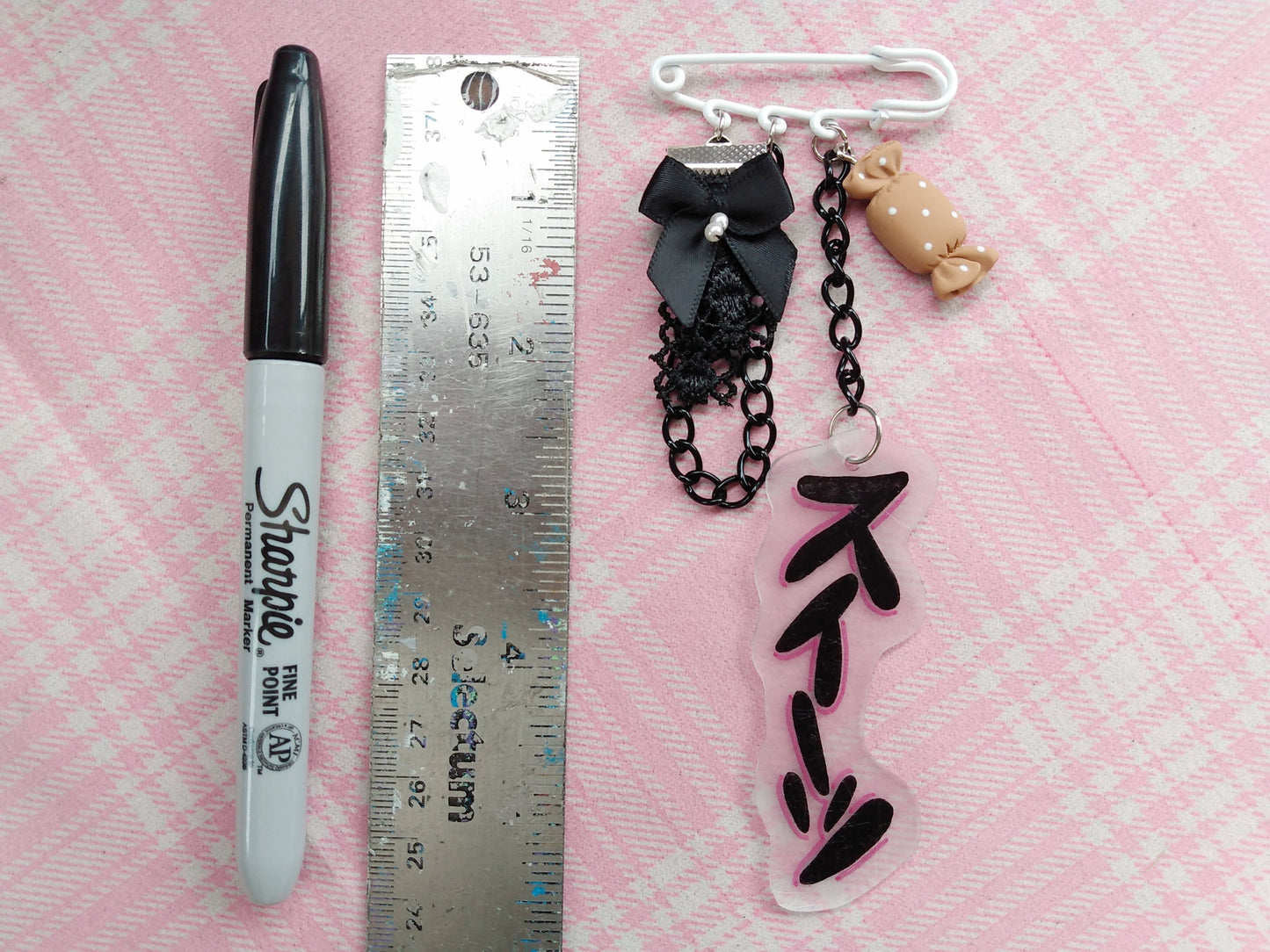 Sweet Candy Japanese Charms Kawaii Decora Kilt Pin Brooch