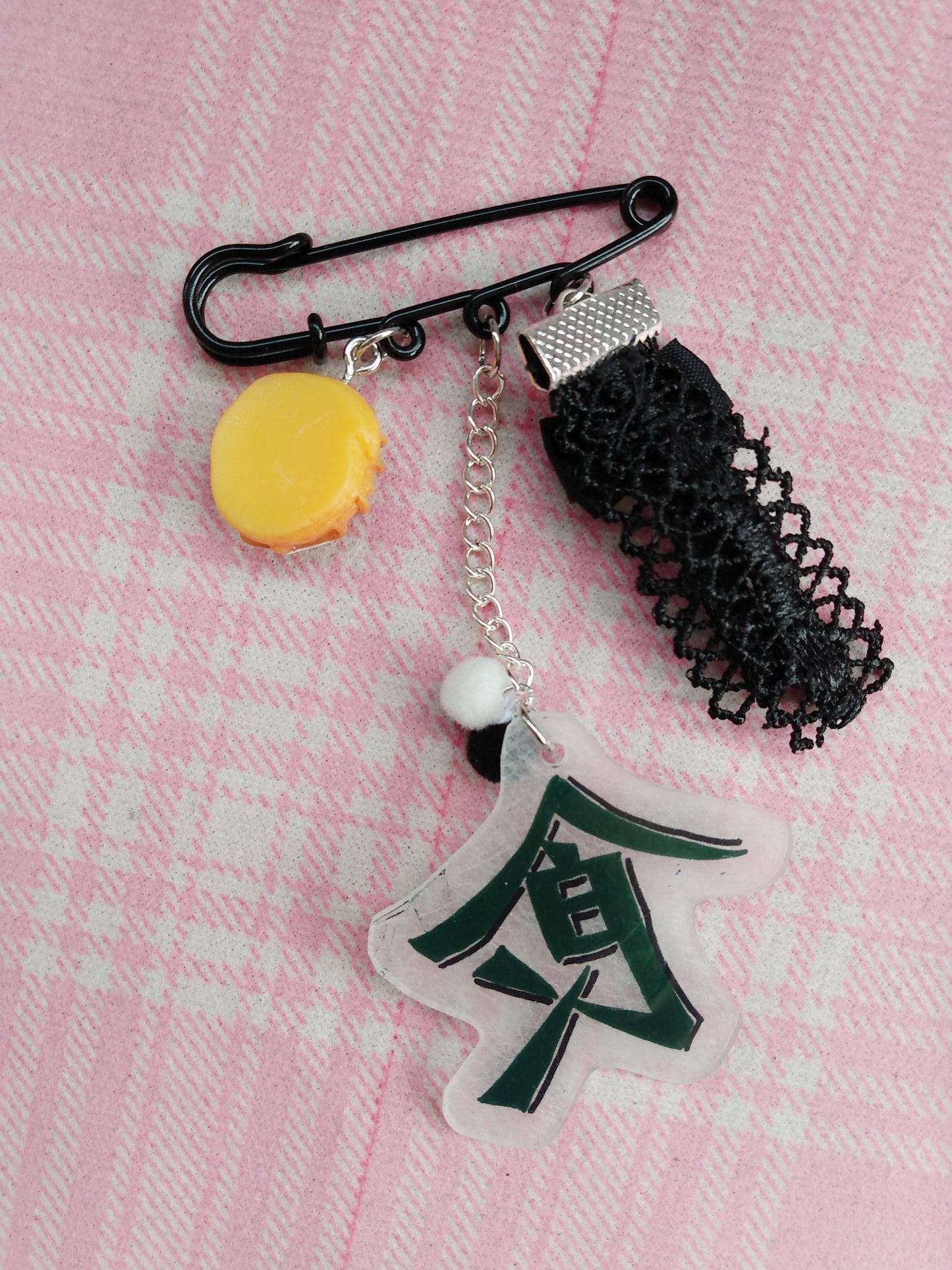 Cafe & Treats Japanese Food Charms Kawaii Decora Kilt Pin Brooch