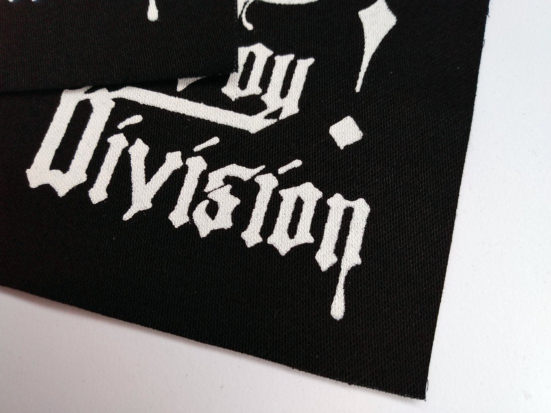 Joy Division Screen print Sew-on Patches