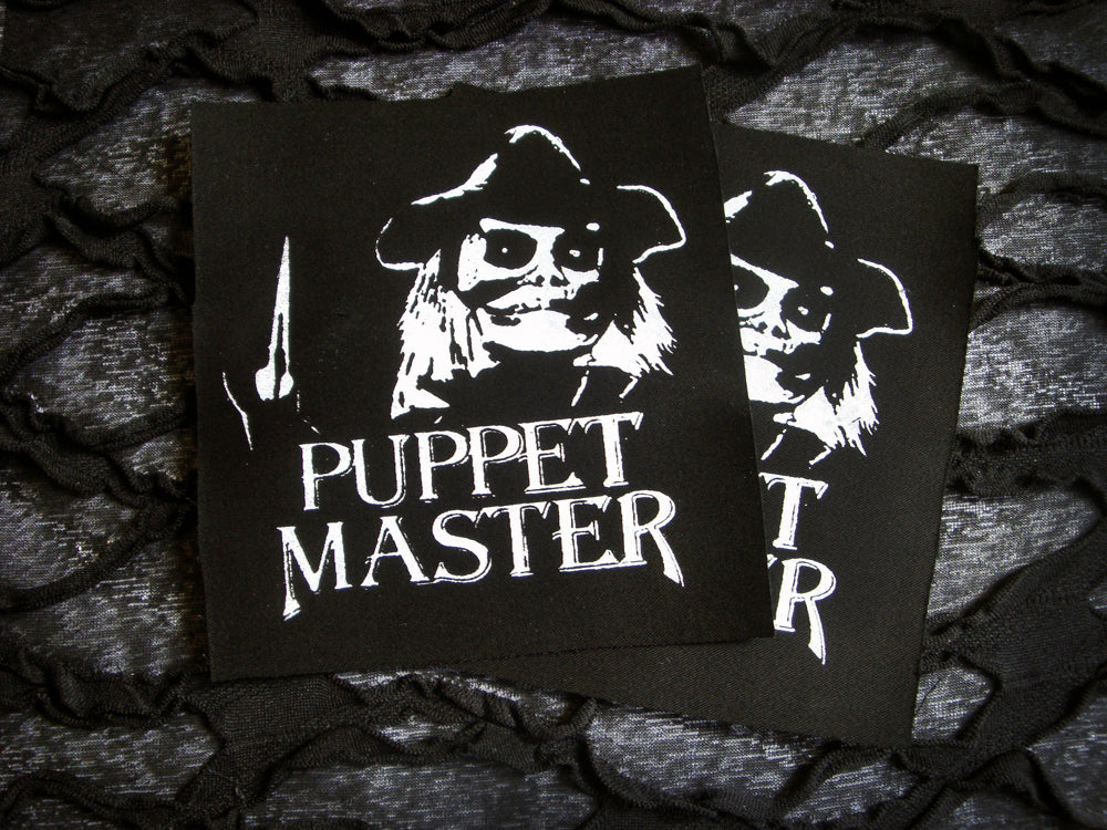 Puppet Master Doll Horror Punk Patches