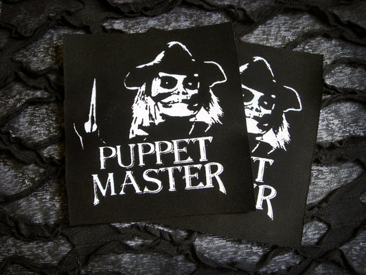 Puppet Master Doll Horror Punk Patches