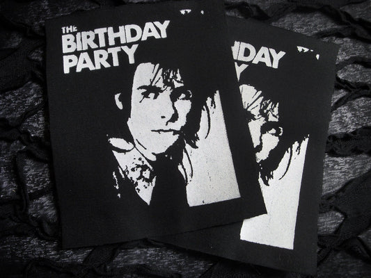 Nick Cave The Birthday Party Screen print Sew-on Patch